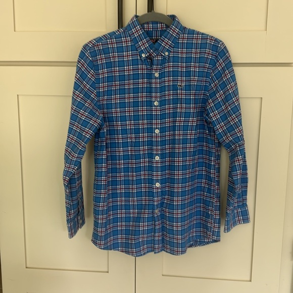 Vineyard Vines The Whale Flannel Shirt - Picture 9 of 9